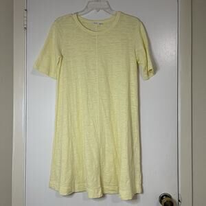 NWOT WILT yellow short sleeve tshirt mini dress size XS